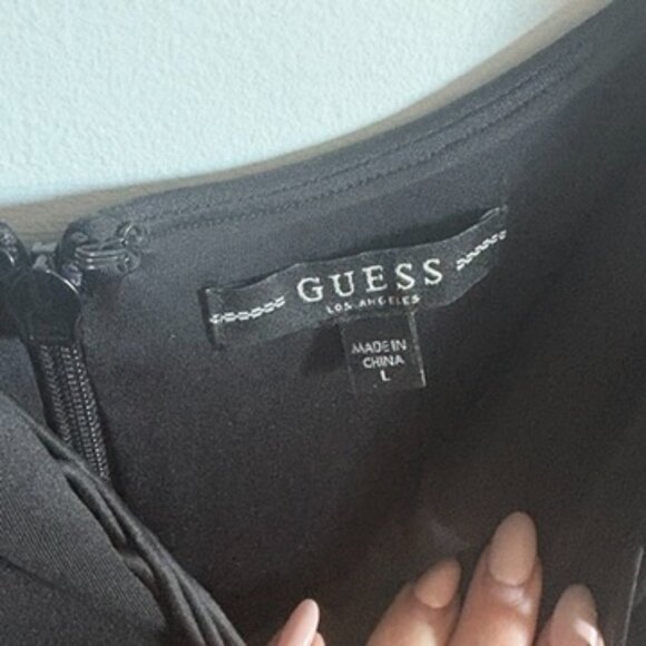 Guess strappy bodycon black dress - Picture 2 of 2